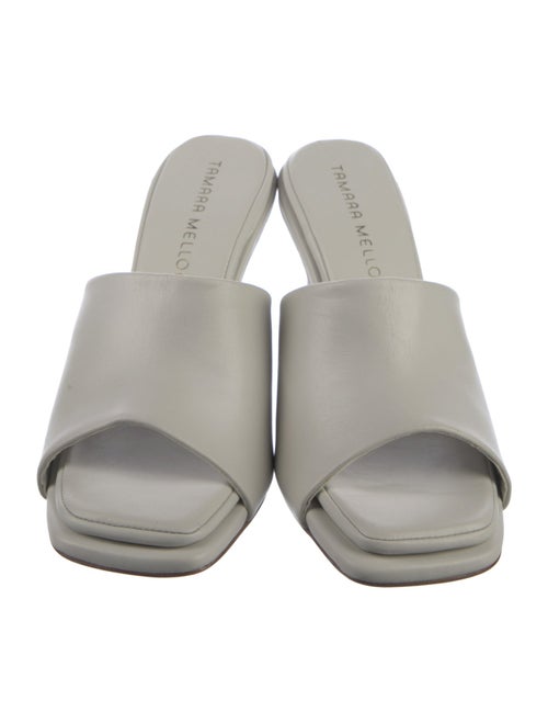 Tamara Mellon Leather Slides
