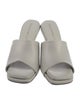 Tamara Mellon Leather Slides