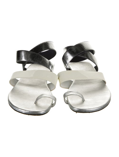 Tamara Mellon Patent Leather Slingback Sandals