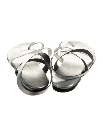 Tamara Mellon Patent Leather Slingback Sandals