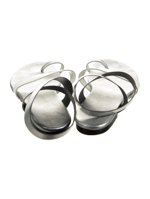 Tamara Mellon Patent Leather Slingback Sandals