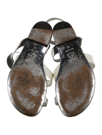 Tamara Mellon Patent Leather Slingback Sandals