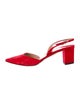 Tamara Mellon Suede Slingback Pumps
