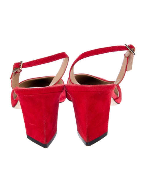 Tamara Mellon Suede Slingback Pumps