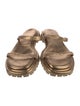 Tamara Mellon Leather Slides