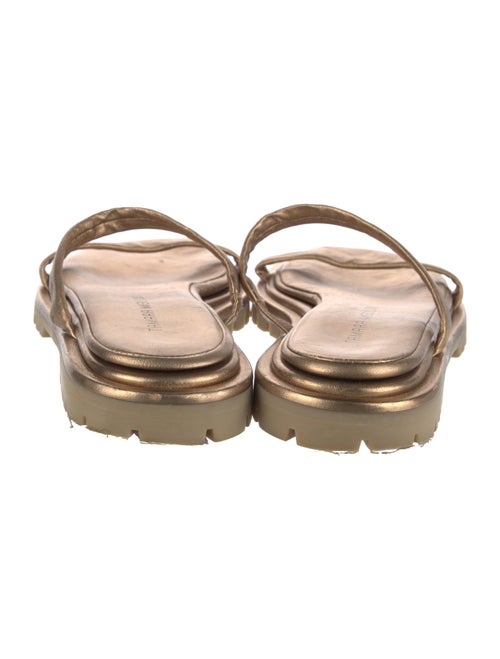 Tamara Mellon Leather Slides