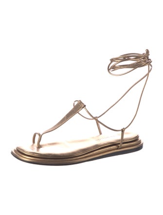 Tamara Mellon Leather Espadrilles