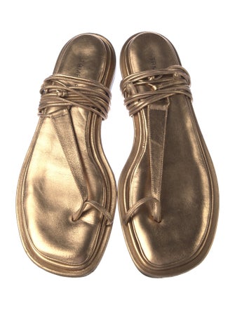 Tamara Mellon Leather Espadrilles