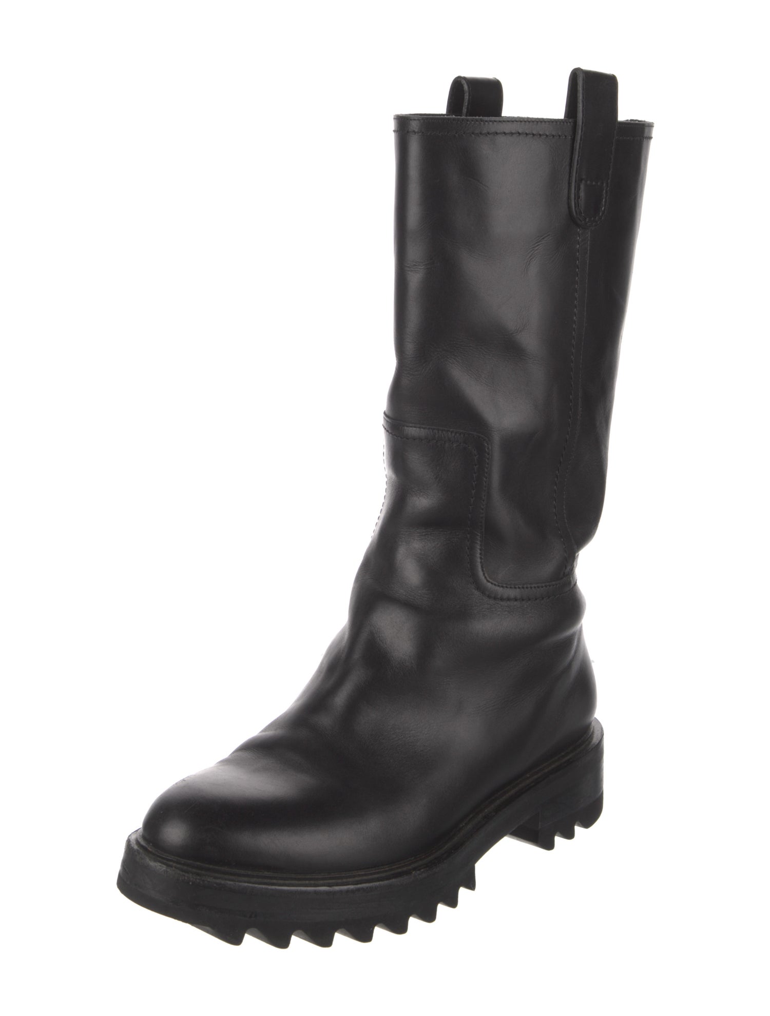 Tamara Mellon Leather Moto Boots
