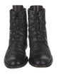 Tamara Mellon Leather Combat Boots