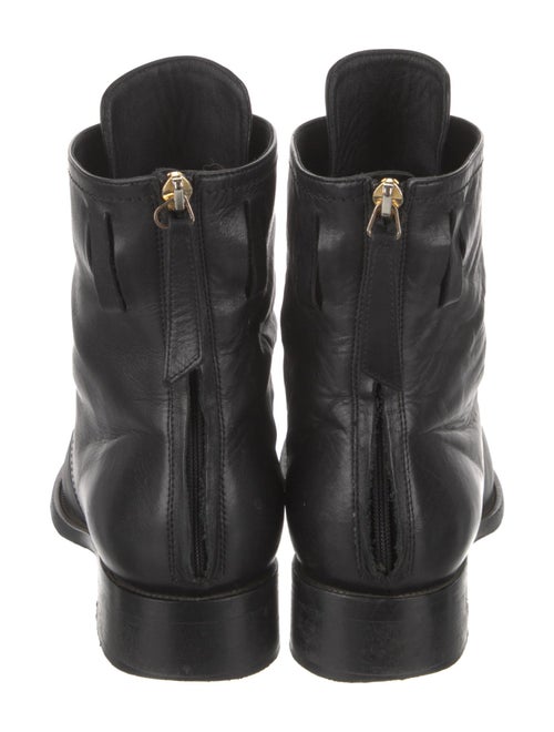 Tamara Mellon Leather Combat Boots