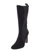 Tamara Mellon Suede Printed Rain Boots