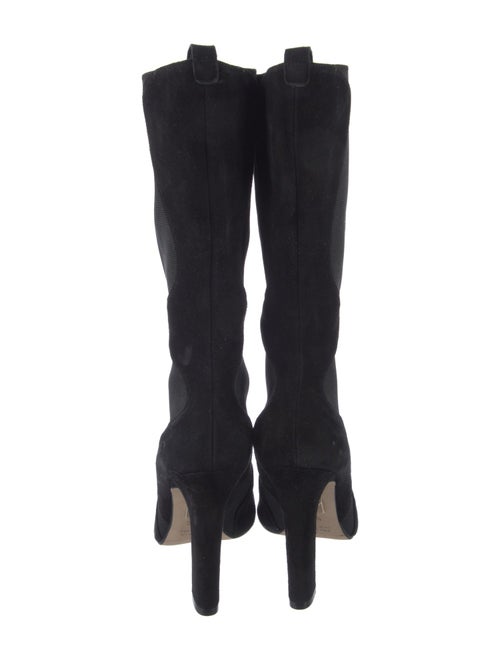 Tamara Mellon Suede Printed Rain Boots