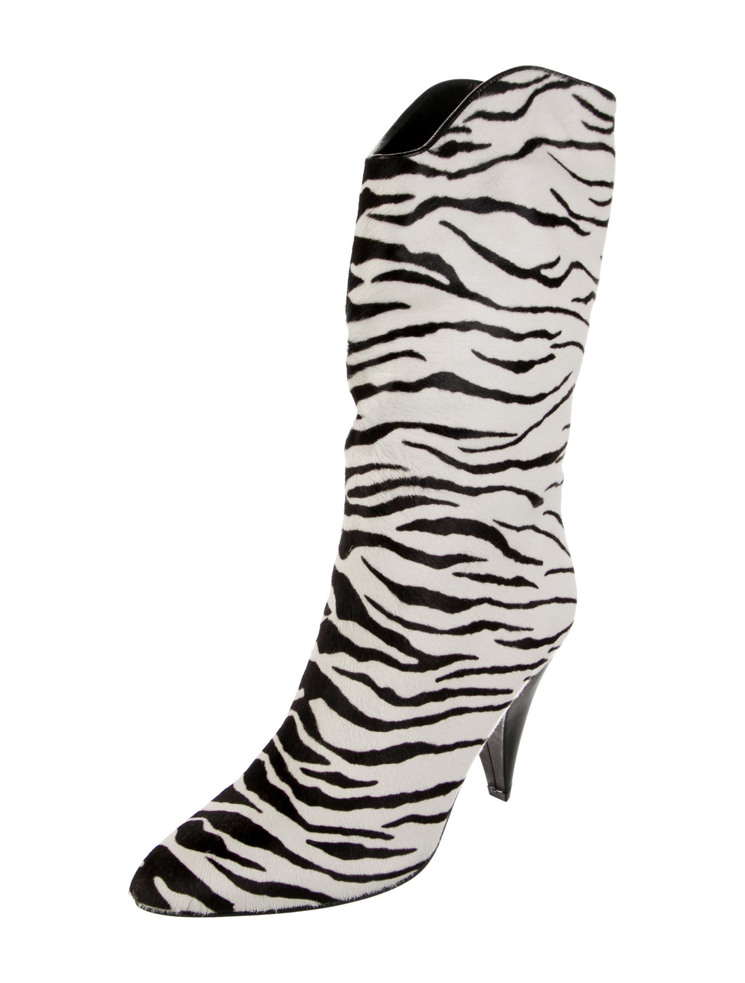 Tamara Mellon Ponyhair Animal Print Boots