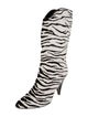 Tamara Mellon Ponyhair Animal Print Boots