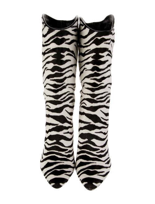 Tamara Mellon Ponyhair Animal Print Boots