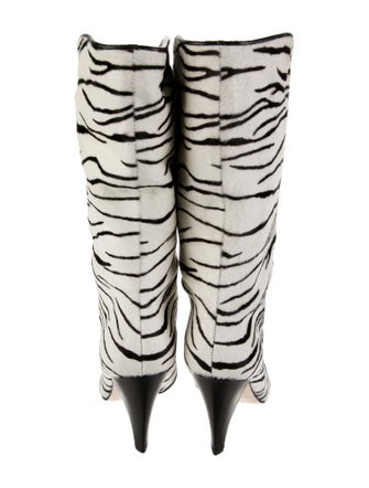 Tamara Mellon Ponyhair Animal Print Boots