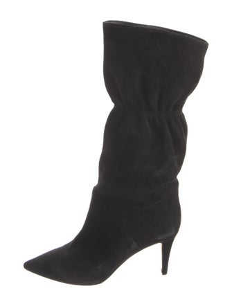 Tamara Mellon Suede Slouch Boots
