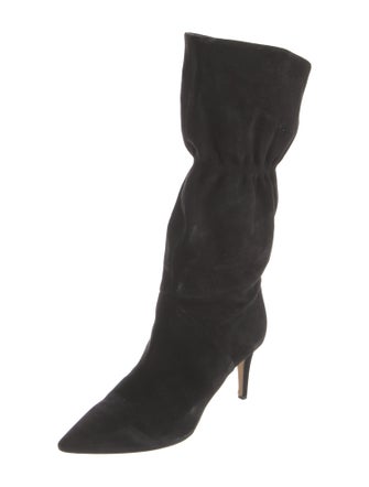 Tamara Mellon Suede Slouch Boots