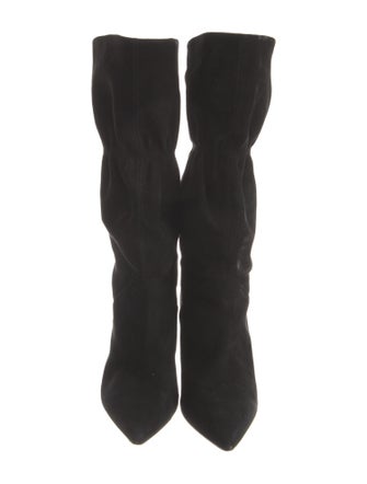 Tamara Mellon Suede Slouch Boots