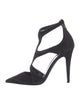 Tamara Mellon Suede T-Strap Pumps