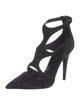 Tamara Mellon Suede T-Strap Pumps
