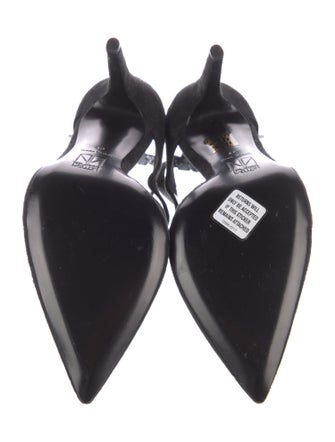 Tamara Mellon Suede T-Strap Pumps