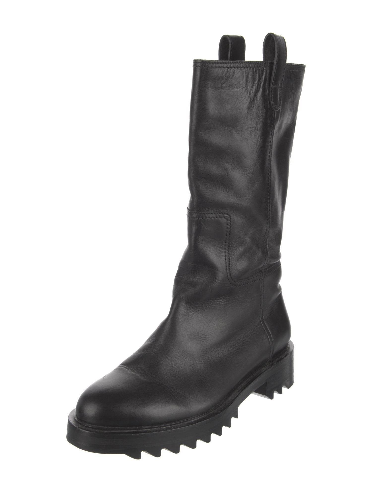 Tamara Mellon Leather Moto Boots