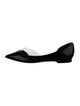 Tamara Mellon Leather D'Orsay Flats