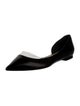 Tamara Mellon Leather D'Orsay Flats