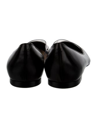 Tamara Mellon Leather D'Orsay Flats