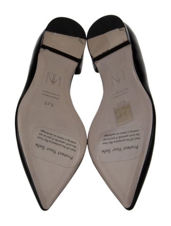 Tamara Mellon Leather D'Orsay Flats