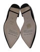 Tamara Mellon Leather D'Orsay Flats