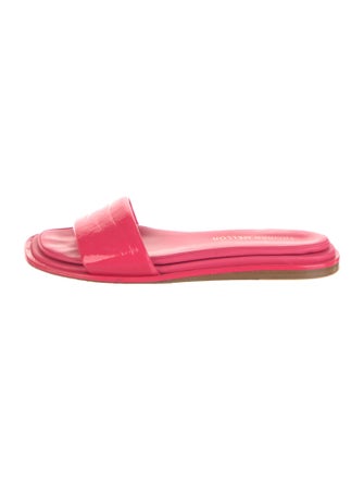 Tamara Mellon Patent Leather Slides