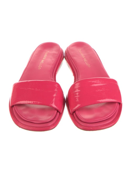 Tamara Mellon Patent Leather Slides