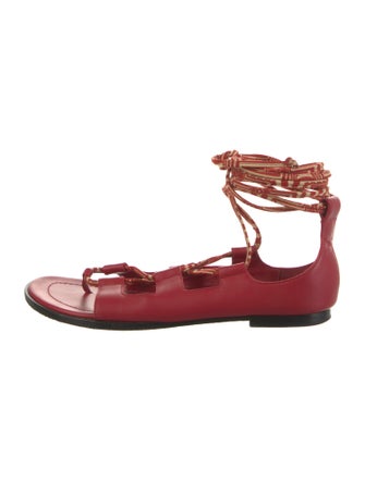 Tamara Mellon Leather Gladiator Sandals