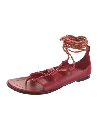 Tamara Mellon Leather Gladiator Sandals