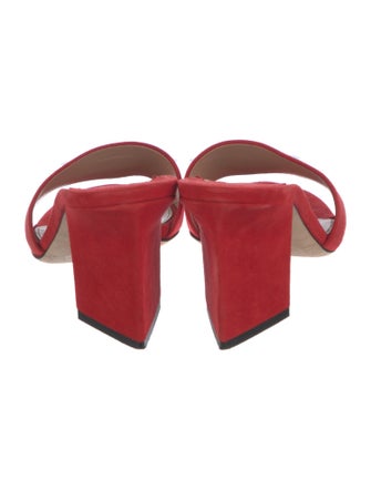 Tamara Mellon Suede Slides