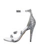 Tamara Mellon Glitter Glitter Accents Sandals