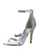 Tamara Mellon Glitter Glitter Accents Sandals