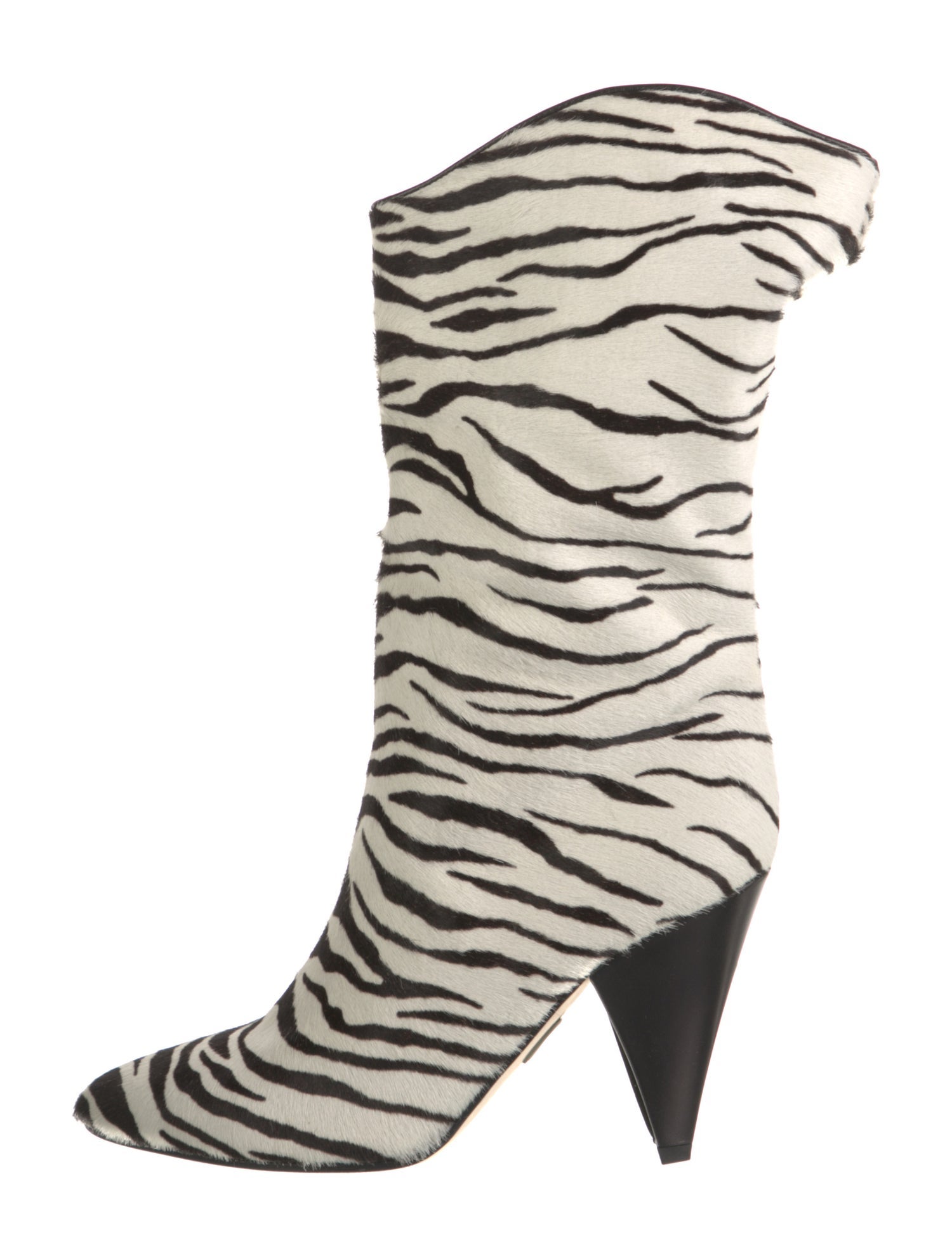 Tamara Mellon Ponyhair Animal Print Boots