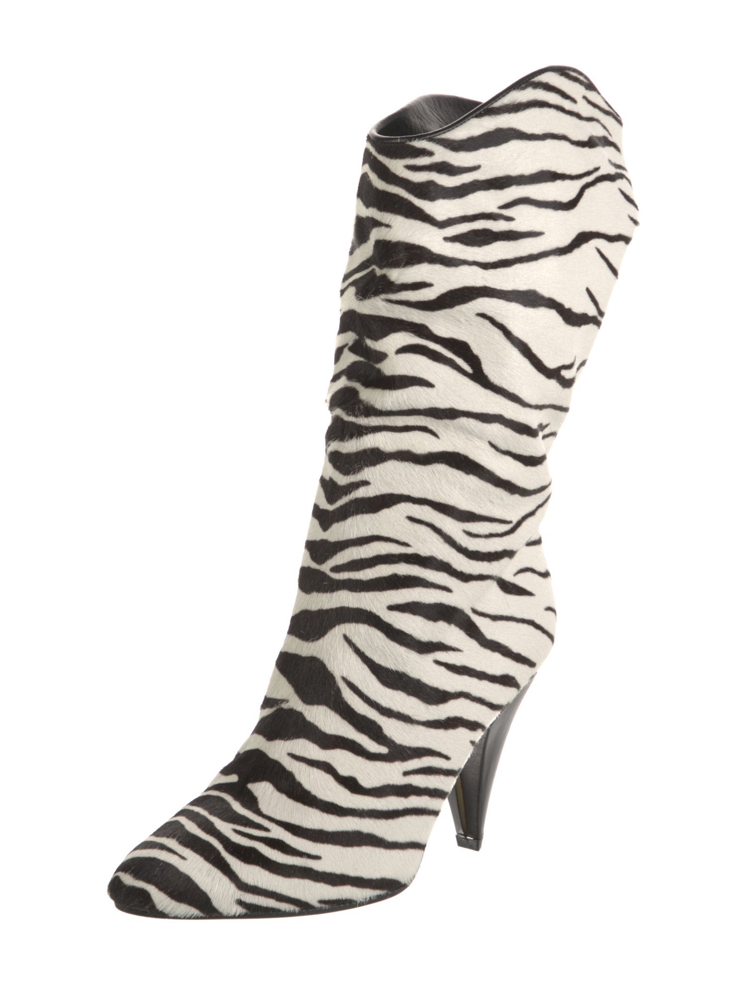 Tamara Mellon Ponyhair Animal Print Boots
