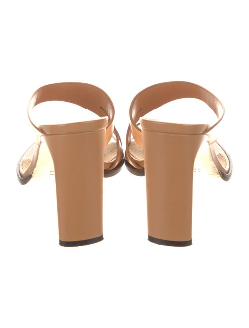 Tamara Mellon Leather Slides