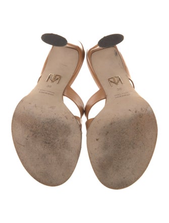 Tamara Mellon Leather Slides