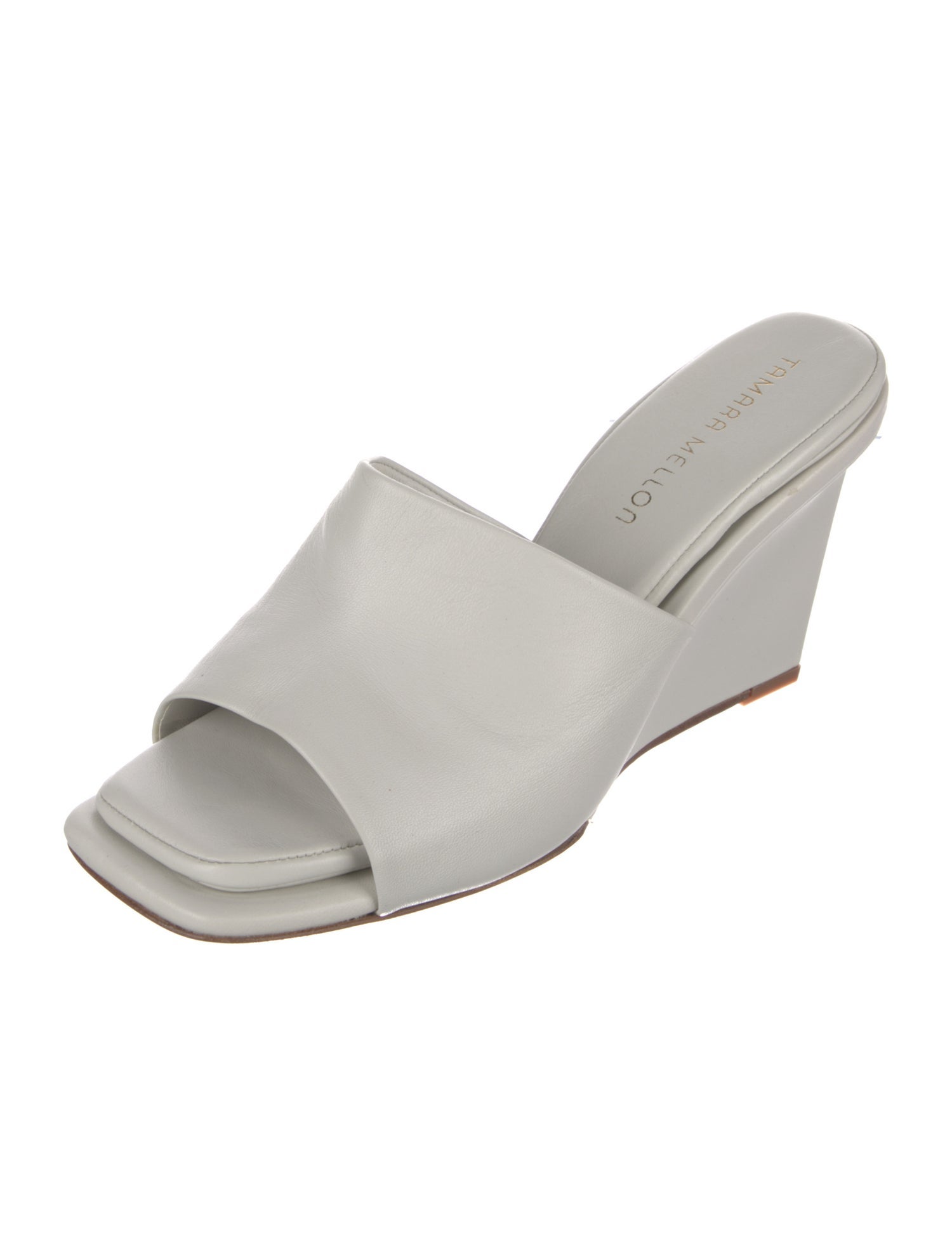 Tamara Mellon Leather Slides