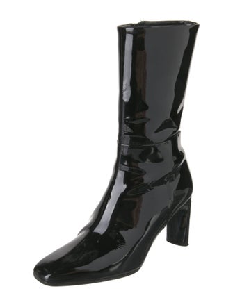 Tamara Mellon Patent Leather Rain Boots