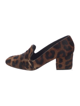 Tamara Mellon Ponyhair Animal Print Pumps