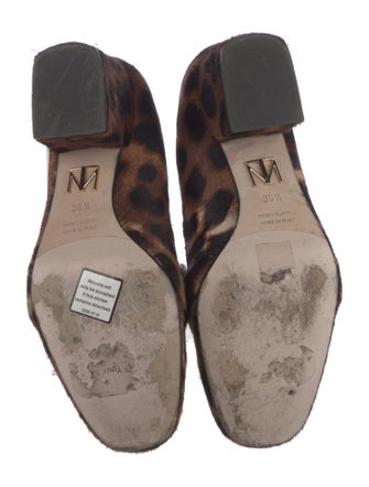 Tamara Mellon Ponyhair Animal Print Pumps