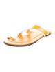 Tamara Mellon Leather Slides