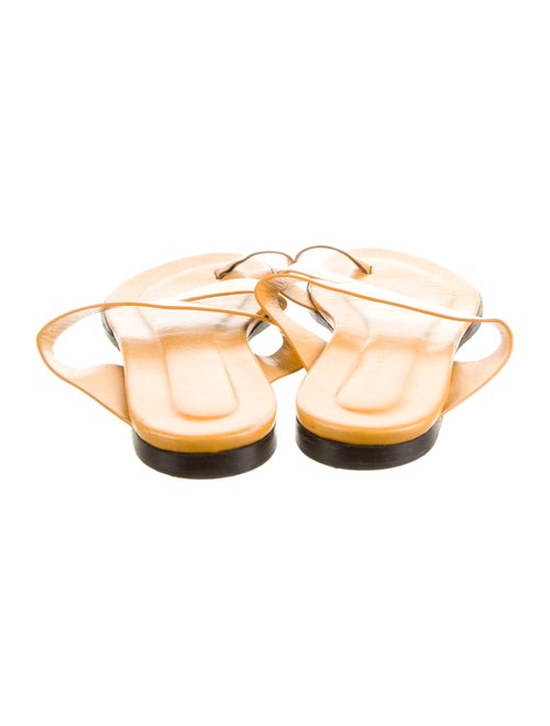 Tamara Mellon Leather Slides